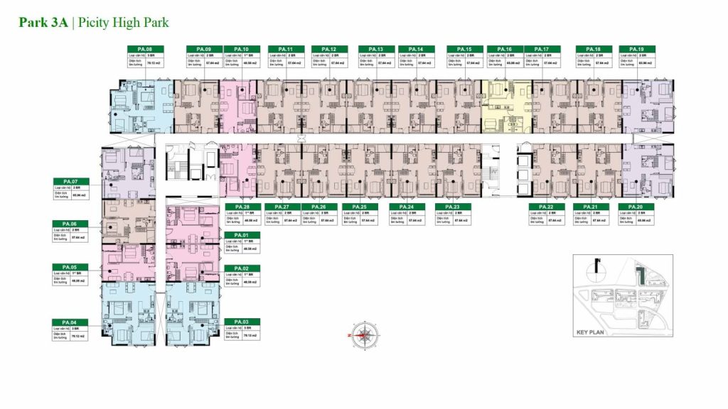 Mặt bằng Tòa C3-1