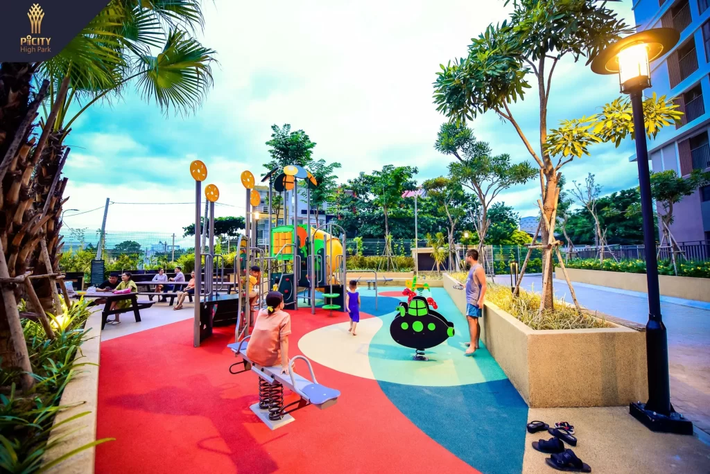 Khu vui chơi trẻ em tại Picity High park