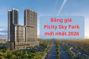 Bảng giá dư án Picity Sky Park mới nhất 2026