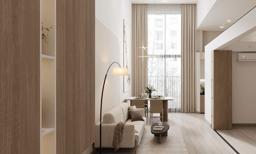 Căn hộ Hi-Ceiling tại Picity Sky Park