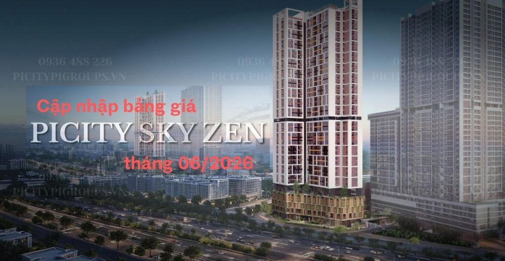 Cập nhật bảng giá Picity Sky Zen tháng 06/2026