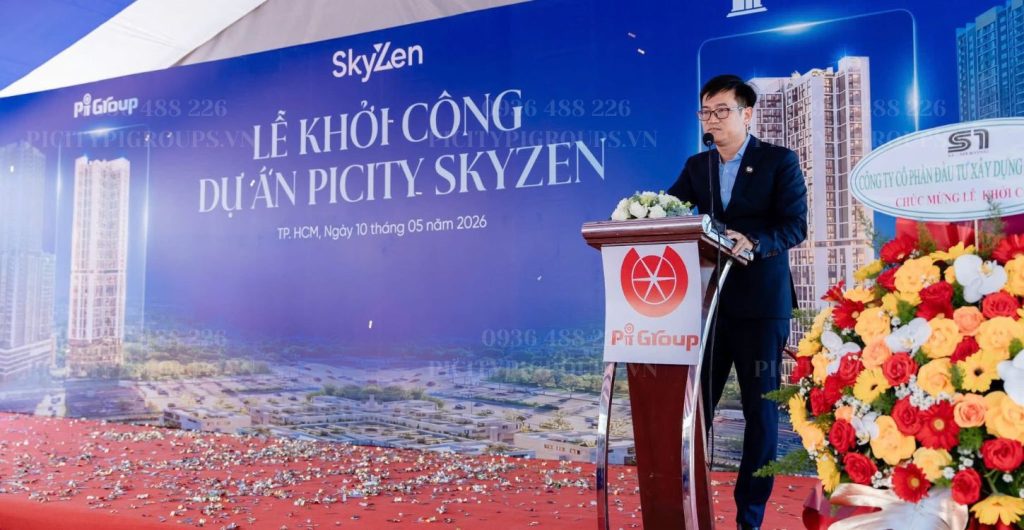 Lễ khỏi công Picity Sky Zen Phạm Văn Đồng