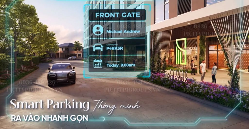 SkyZen - Smart Parking thông minh - Ra vào nhanh gọn