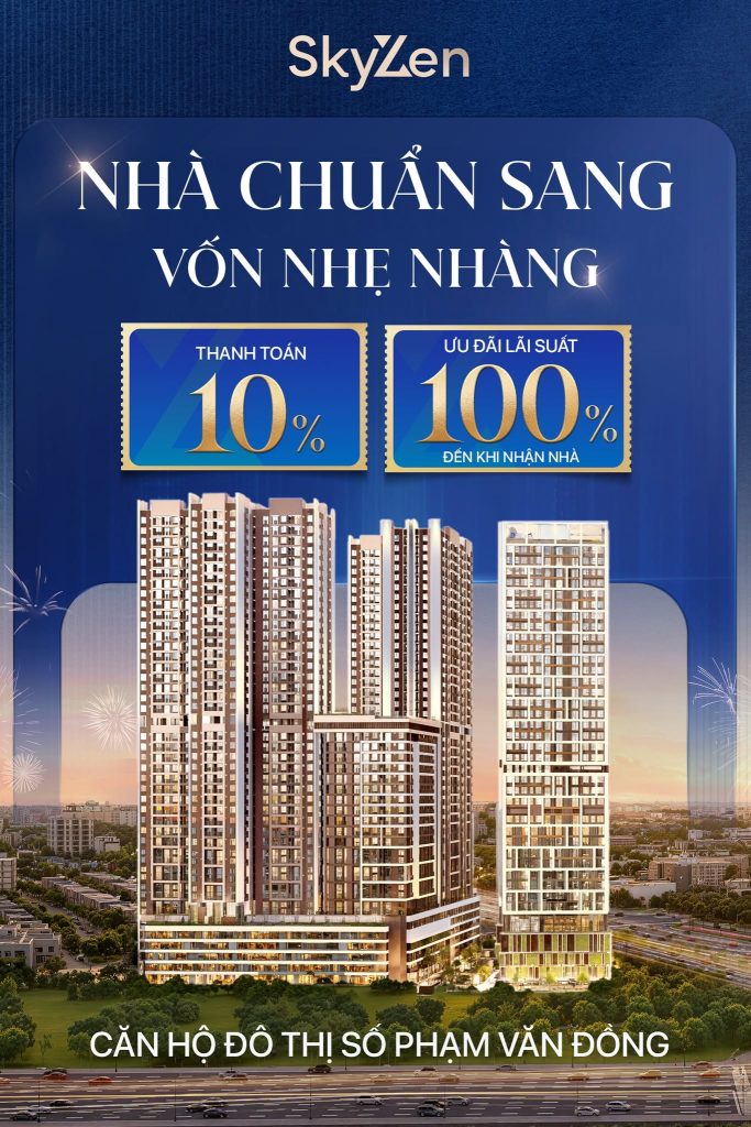Căn hộ Sky Zen Phạm Văn Đồng